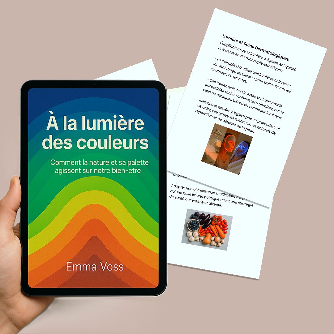 À la lumière des couleurs – Ebook illustré