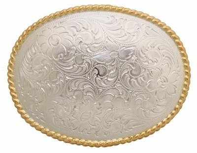 Hillier Oval Engraved Buckle (40 mm belt)