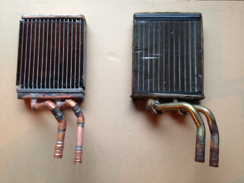Mazda RX7 92- FD NEW Replacement Heater Matrix - Made in the UK - Copper & Brass