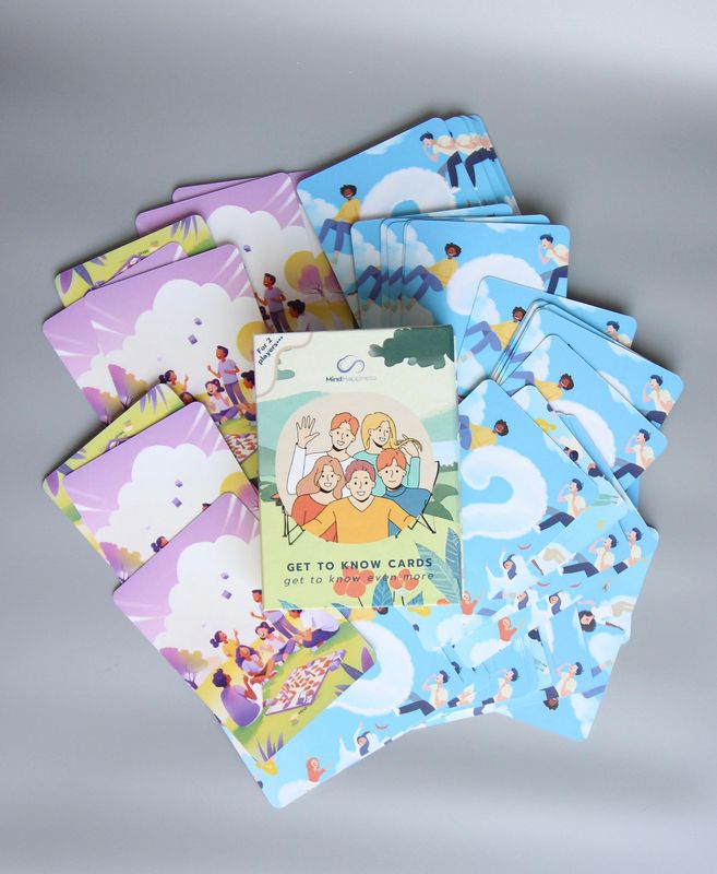 Get to Know Cards - การ์ดเกม "มารู้จักกันเถอะ"