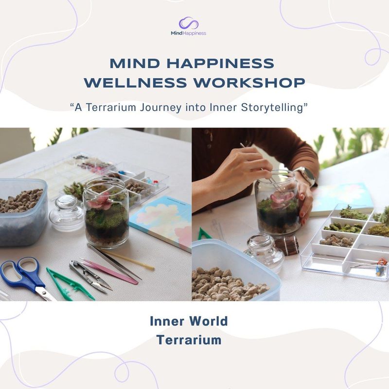 A Terrarium Journey into a Storytelling Workshop - คอร์สเรียนเพิ่มทักษะการเข้าใจจิตใจและตัวตนภายใน ผ่านการจัดสวนและจำลองระบบนิเวศในโหลแก้ว