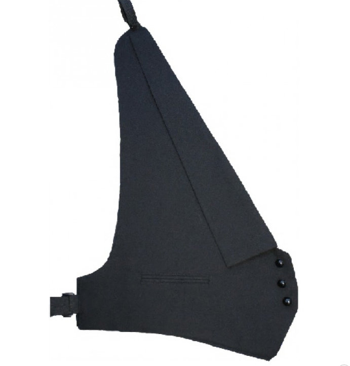 Rokkostuum Vest zwart