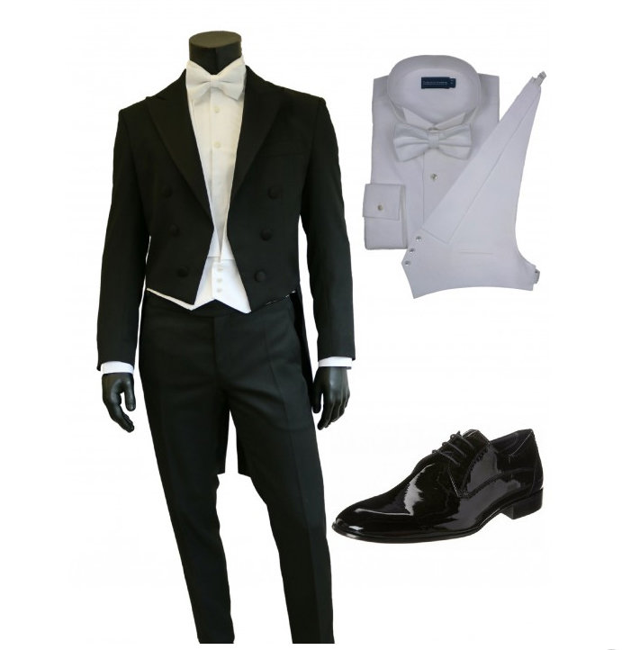 Rokkostuum pakket B Wol Blend