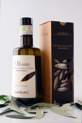 bottiglia da 0,5 lt  -  OLIVATE "Cellina di Nardò" Biologico Olio EVO - Presidio Slow Food (campagna di raccolta 2021/22)