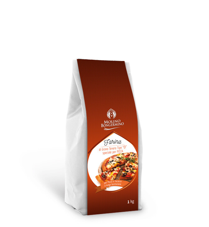 FARINA DI GRANO TENERO TIPO 0 SPECIALE PER PIZZA 1 kg FARINA DI GRANO TENERO TIPO 0 SPECIALE PER PIZZA 1 kg