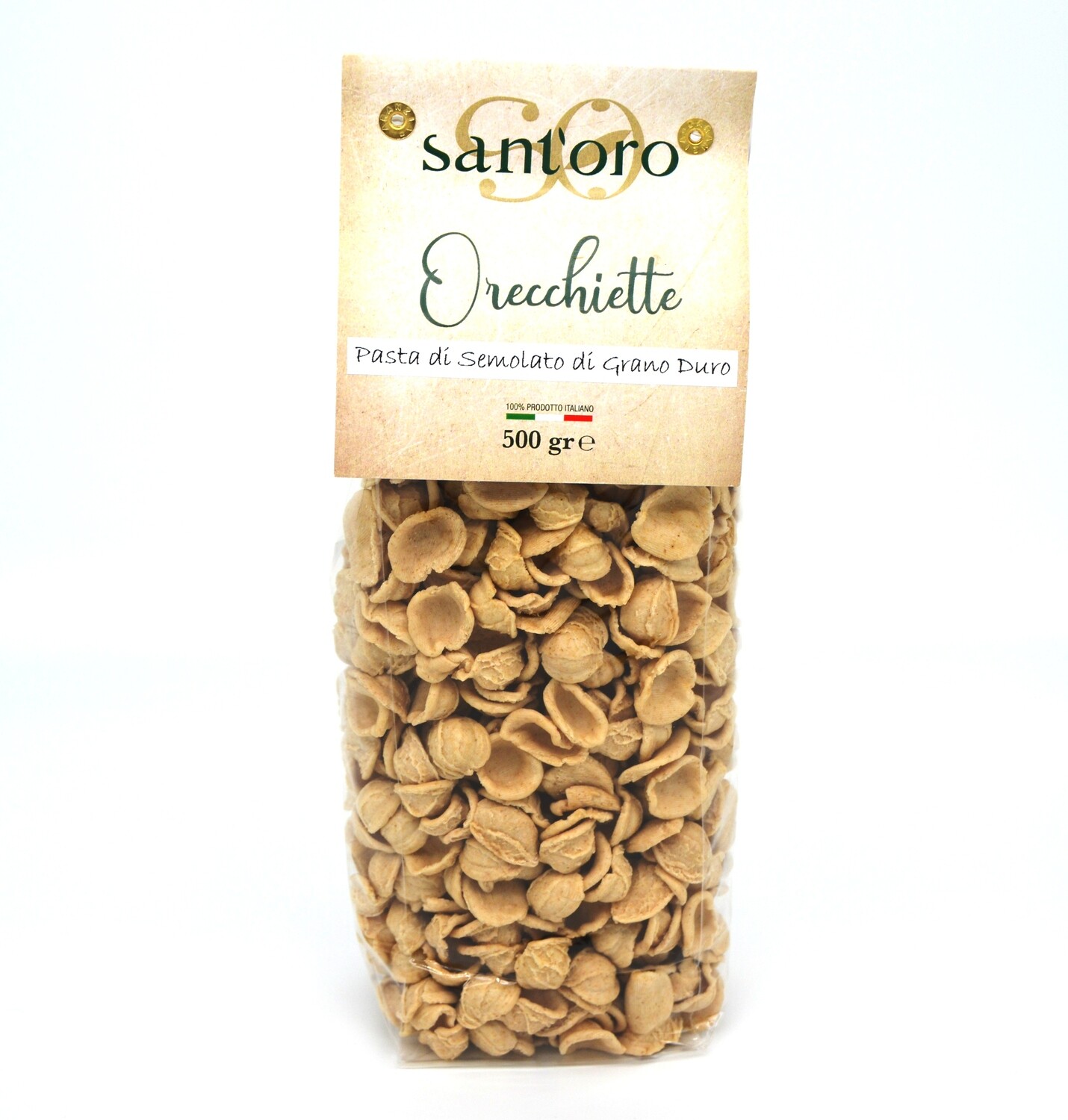 Orecchiette &quot;Sant&#39;oro&quot; di Semola di Grano Duro  - 0,5 kg