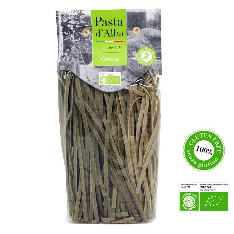 Tagliatelle Riso e Ortica BIO GLUTEN FREE     250 gr