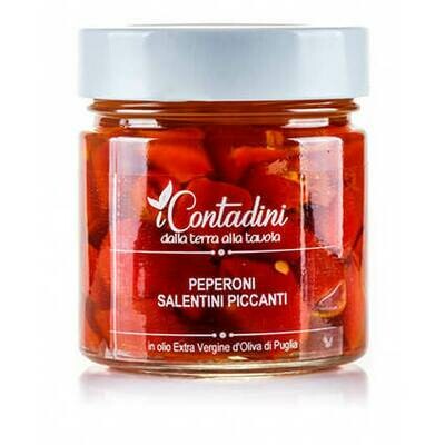 Peperoni Salenti Piccanti "i Contadini" 230 gr