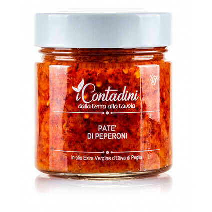 Patè di Peperoni &quot;i Contadini&quot; 100 gr