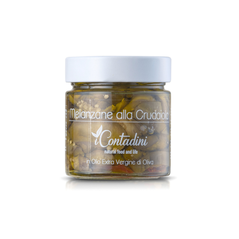 Melanzane a filletti rustiche in Olio Extra Vergine di Oliva 230 gr