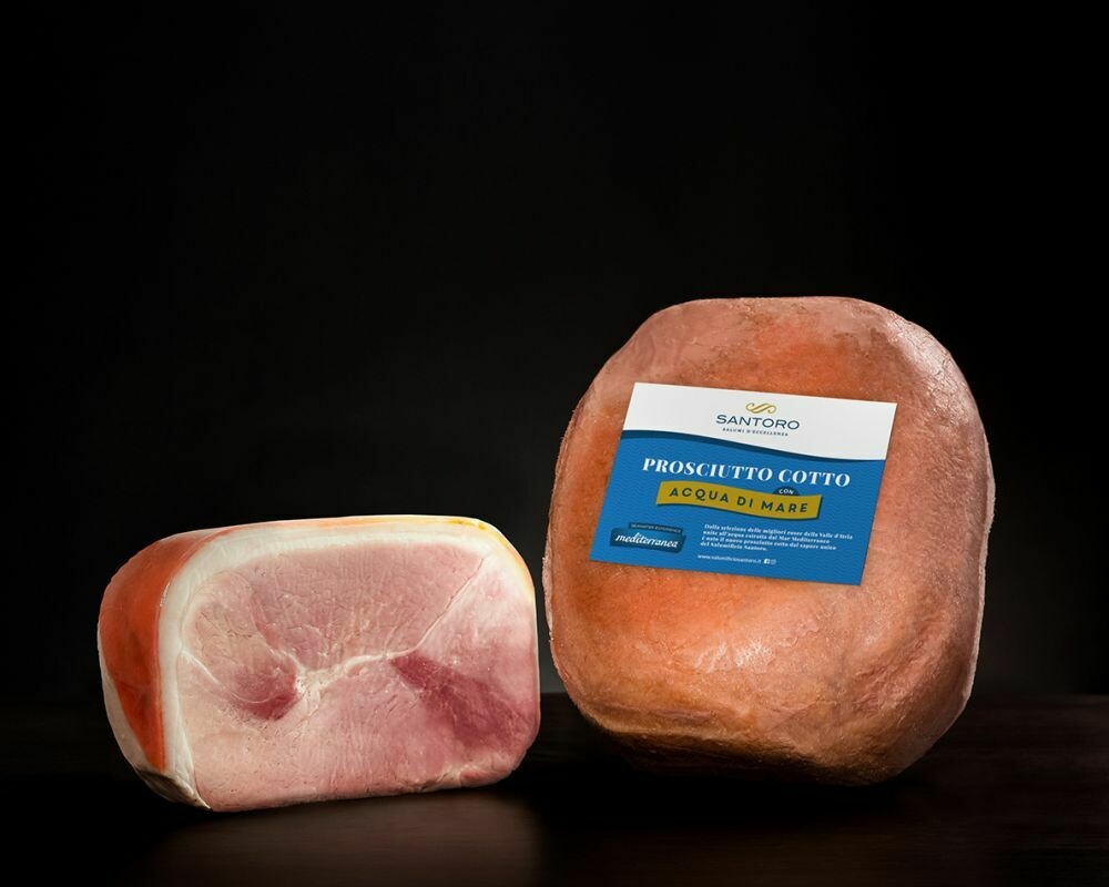 Prosciutto Cotto con Acqua di Mare (prezzo all'etto) Prosciutto Cotto con Acqua di Mare (prezzo all'etto)