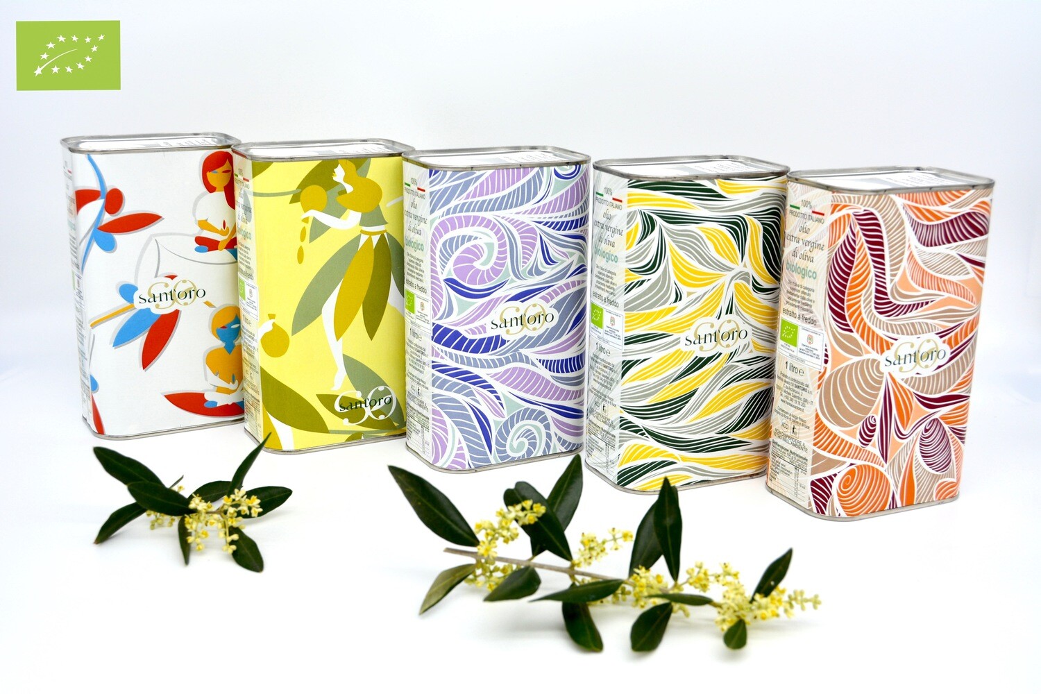 Lattina ARTISTICA 1 lt - Monocultivar LECCINO - Olio EVO BIOLOGICO (campagna di raccolta 2019/20) Lattina ARTISTICA 1 lt - Monocultivar LECCINO - Olio EVO BIOLOGICO (campagna di raccolta 2019/20)