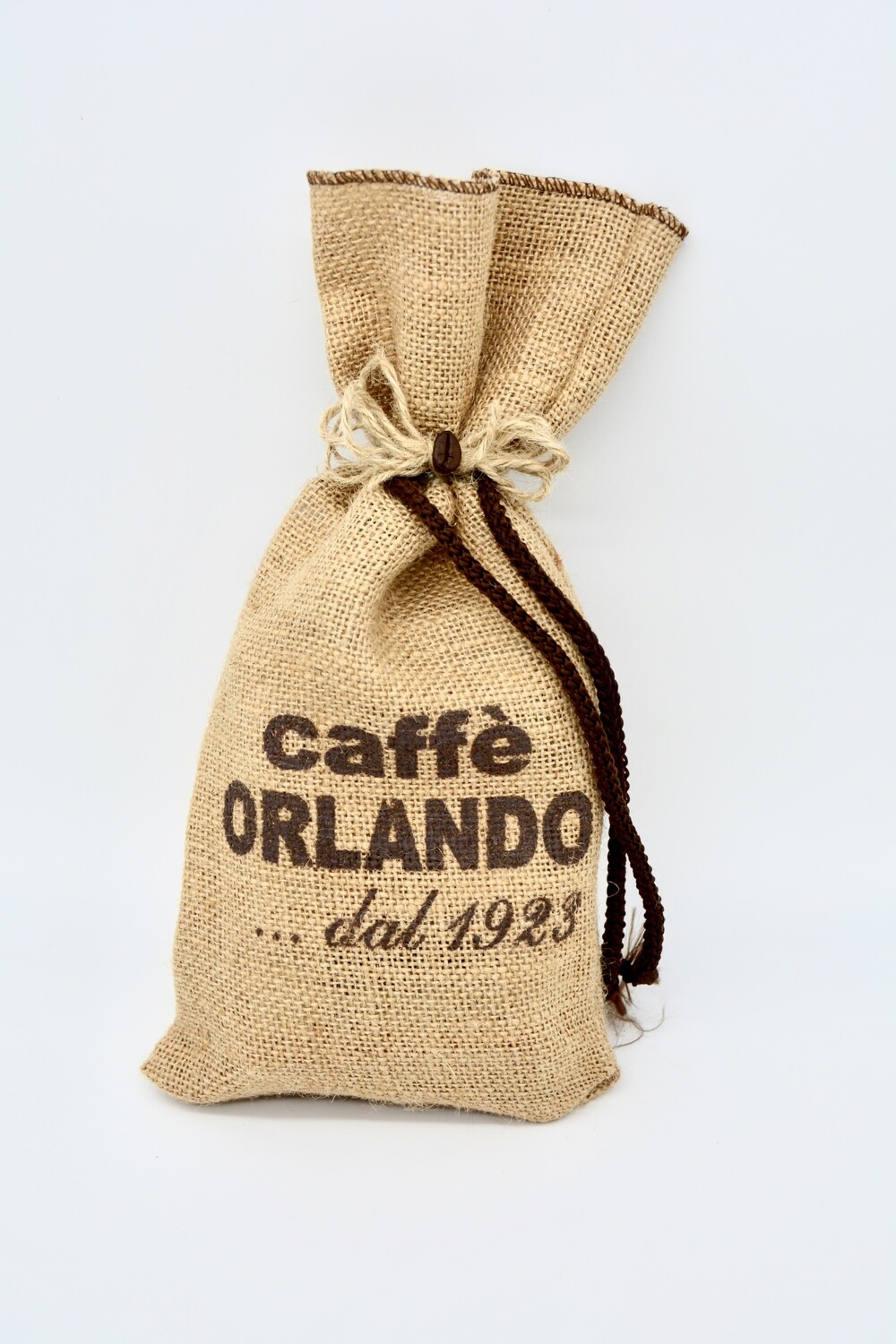 Sacchetto di Juta da 0,25 kg di CAFFÈ macinato miscela Classica - Caffè Orlando Sacchetto di Juta da 0,25 kg di CAFFÈ macinato miscela Classica - Caffè Orlando