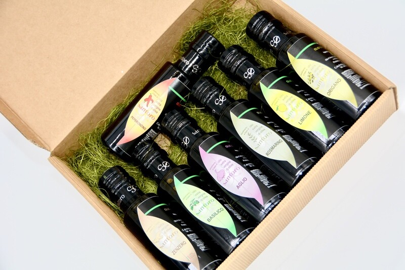 Box Aromatizzato - 8 bottiglie assortite da 100 ml