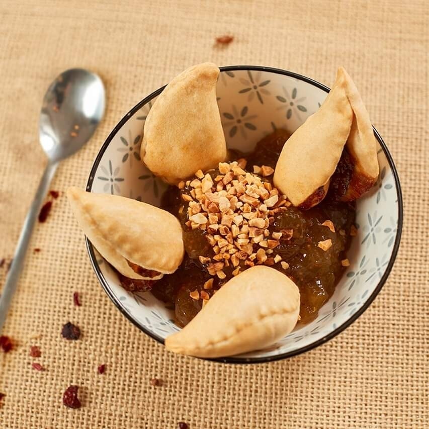 Fagottini alla crema di nocciola