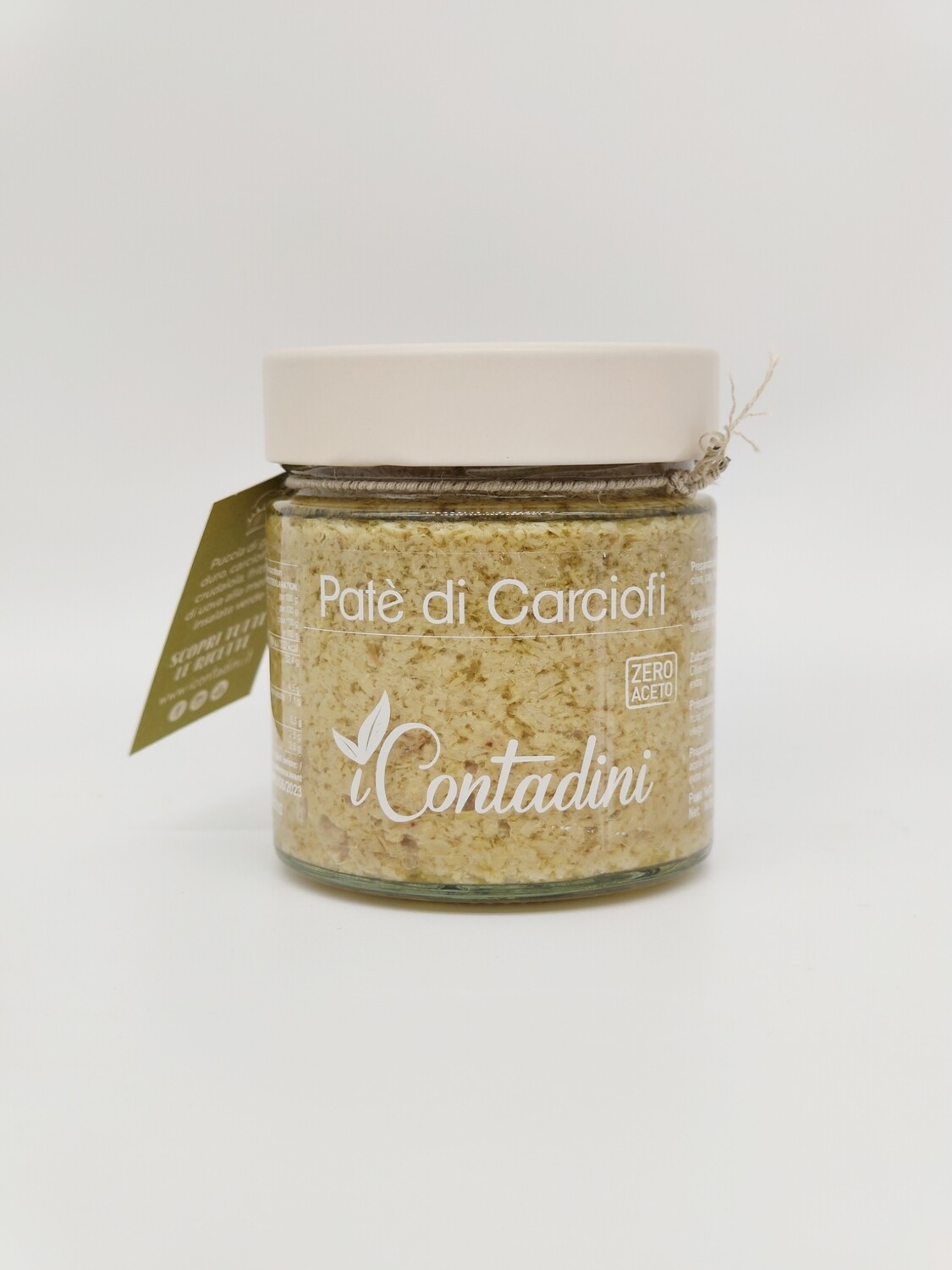 Patè di Carciofi - zero aceto 100gr -I CONTADINI