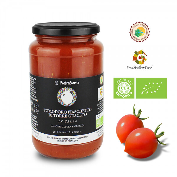 Pomodoro Fiaschetto di Torre Guaceto in salsa Biologico 500gr