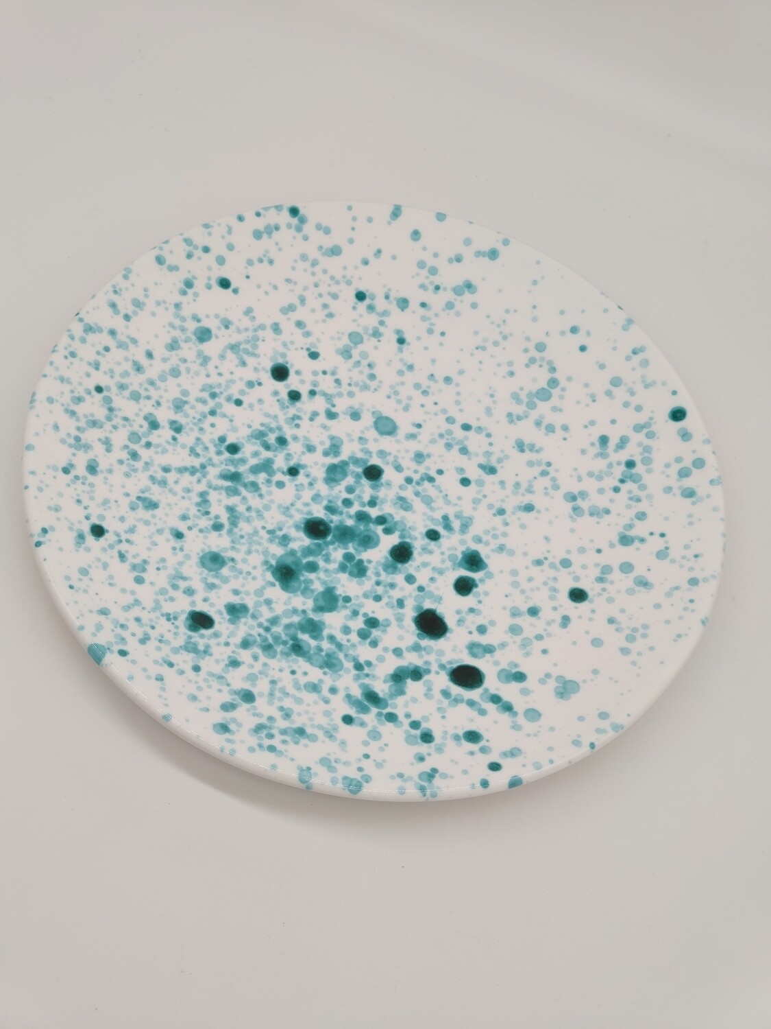 Piatto grande in Ceramica schizzato