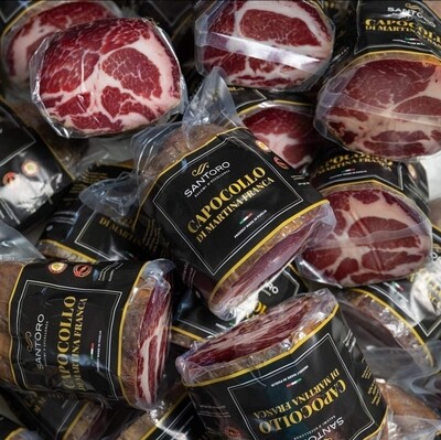 Capocollo di Martina Franca trancio da 0.450 kg circa