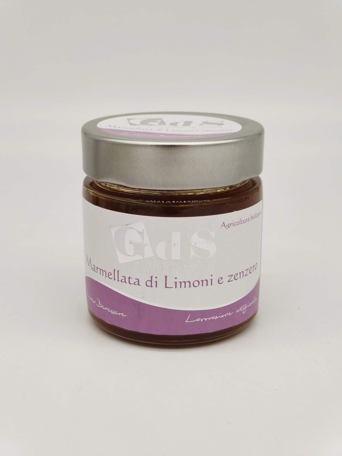 Marmellata di Limoni e zenzero BIOLOGICA 230 g