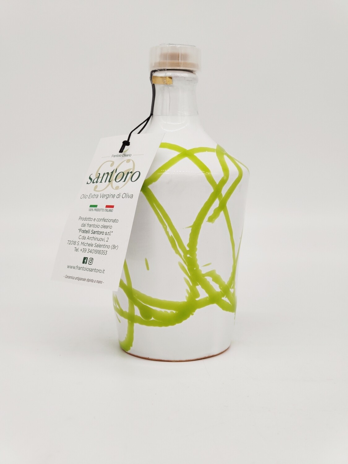 Orcio striature verde chiaro