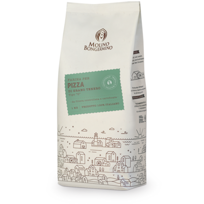 FARINA DI GRANO TENERO TIPO 0 SPECIALE PER PIZZA   1 kg 