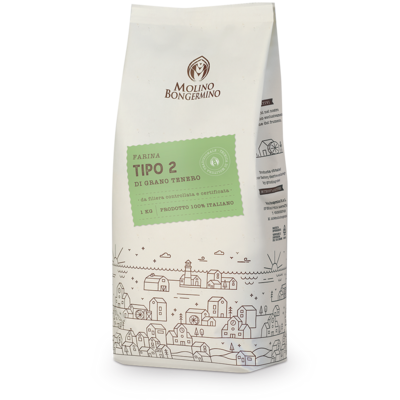 FARINA DI GRANO TENERO TIPO 2  1 kg