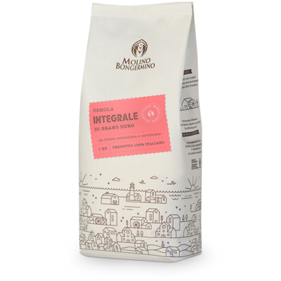 SEMOLA INTEGRALE DI GRANO DURO 1 kg