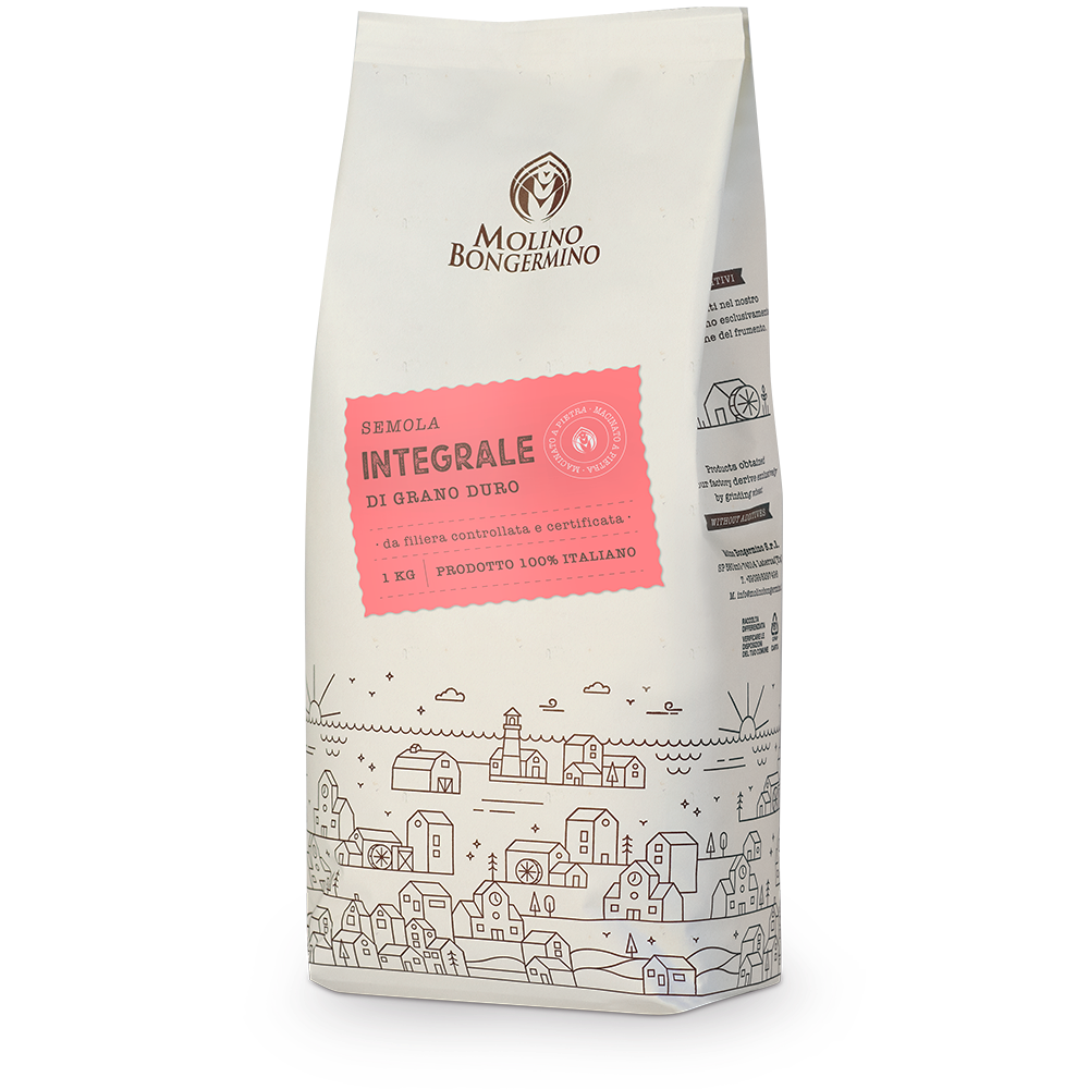 SEMOLA INTEGRALE DI GRANO DURO 1 kg