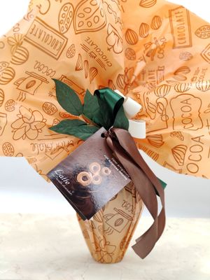 Uovo di cioccolato finissimi al latte con tarallo sbriciolato
