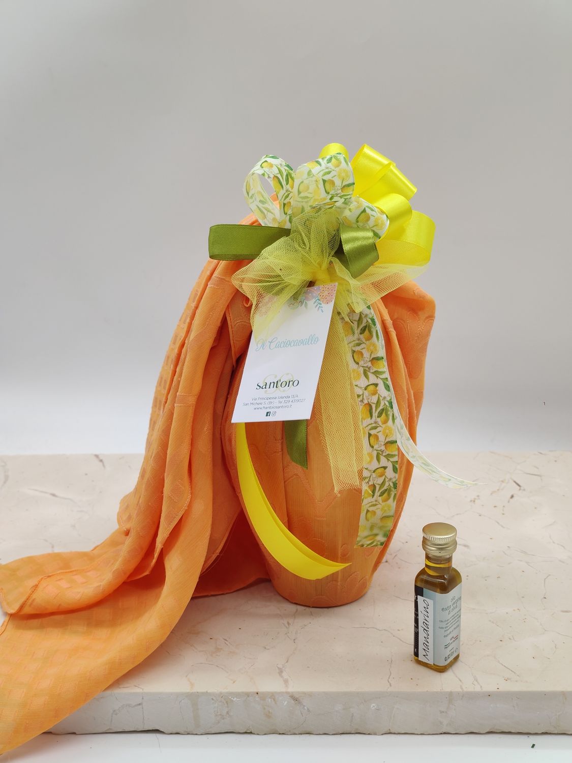 Il caciocavallo Pasquale in foulard