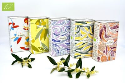 Lattina ARTISTICA &quot;Olivate Blend Sant&#39;oro - Olio Evo 2024/25