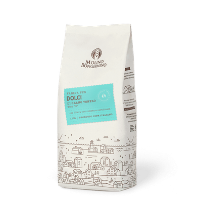 FARINA DI GRANO TENERO TIPO "0" per dolci 1 kg
