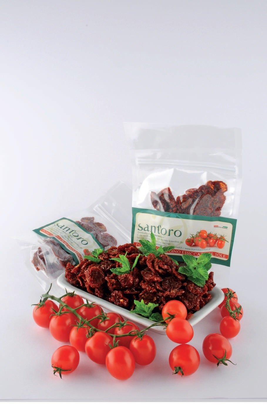 Busta 100g POMODORI ESSICATI AL SOLE ”Ciliegino”