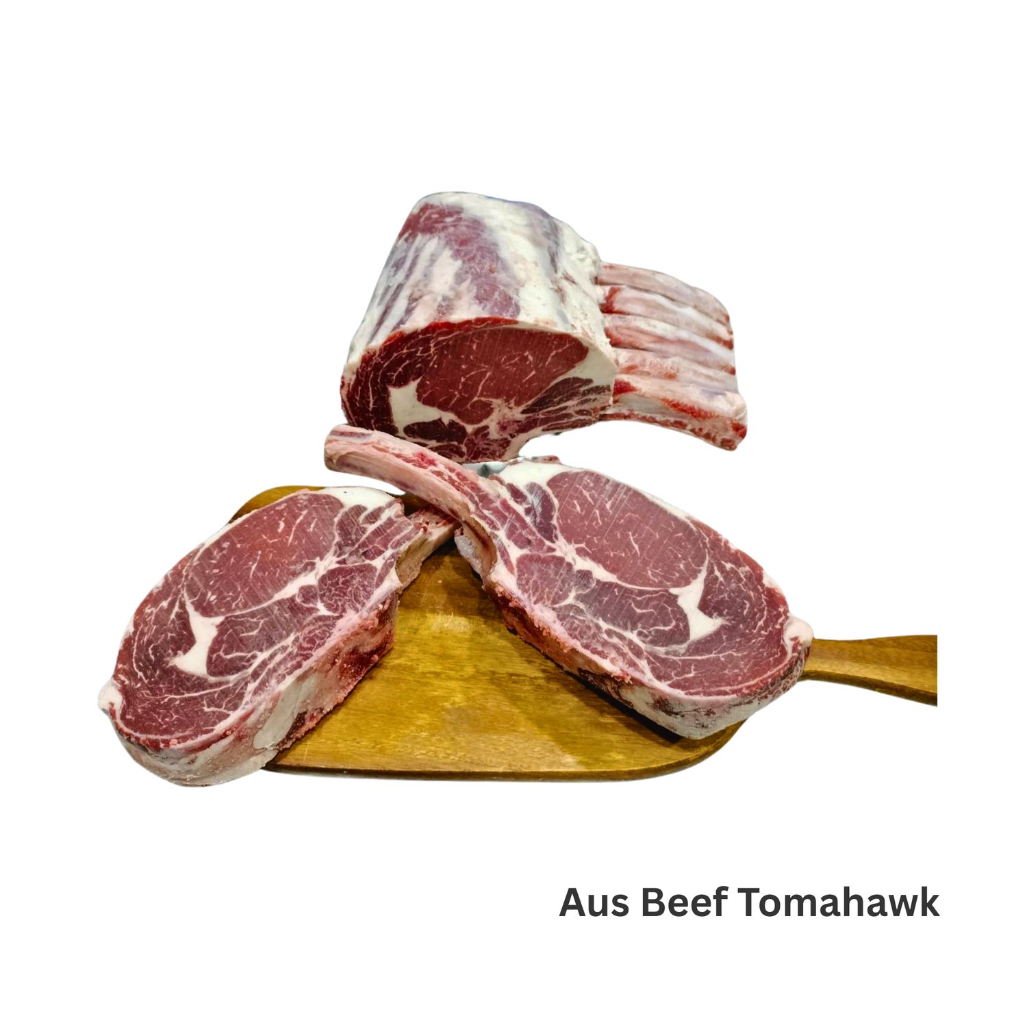 Beef Tomahawk Steak (Australian Black Agnus grain-fed) +-600gr
