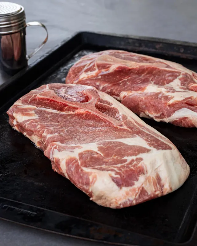 Smoked  Pork Steaks 500gr (2x250g) p/pack