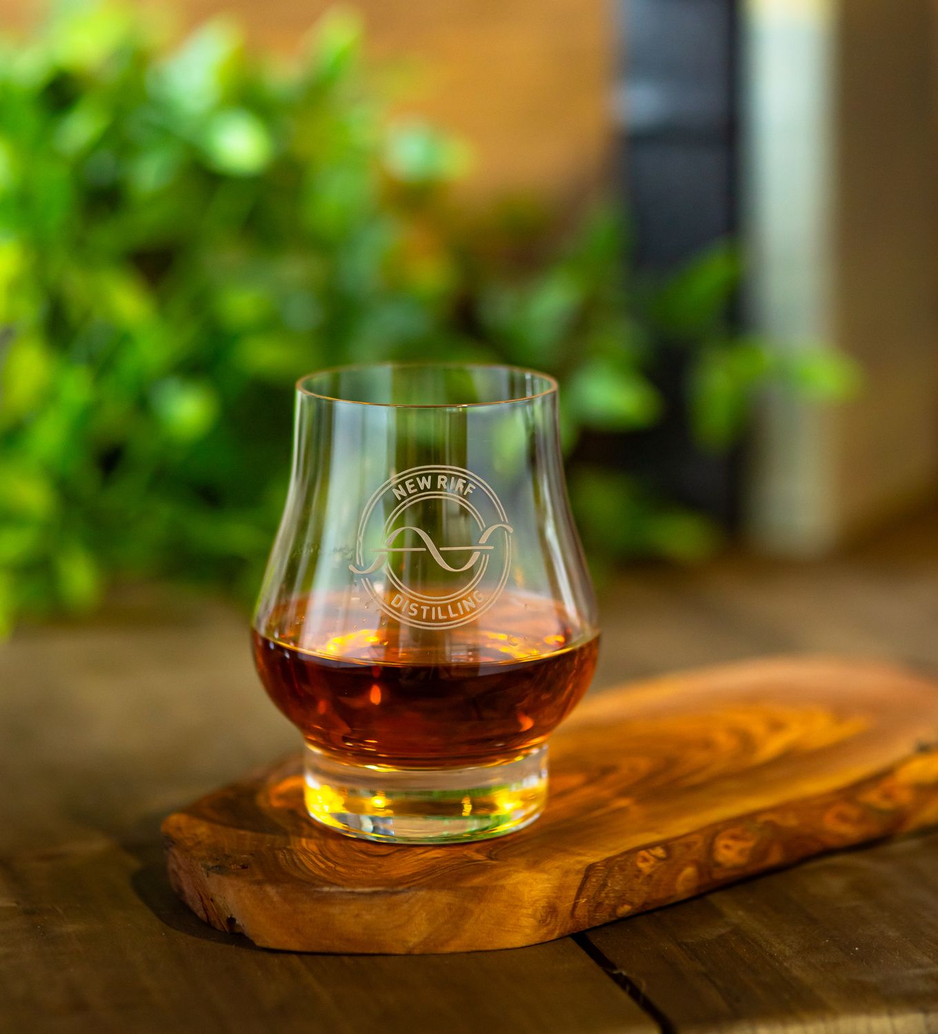 Cask Taster Etched Circle Logo    10oz