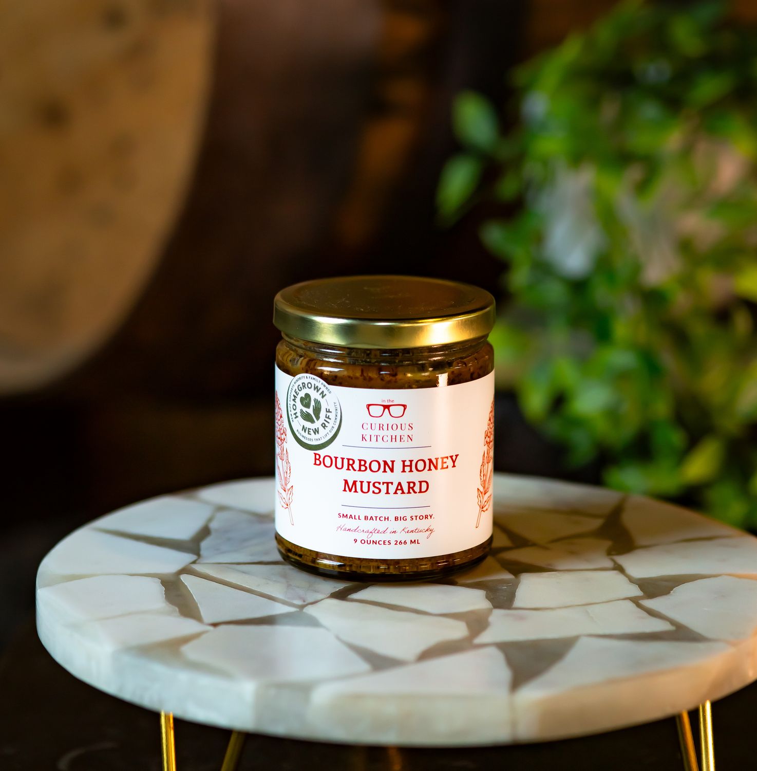 Curious Kitchen-New Riff Bourbon Honey Mustard