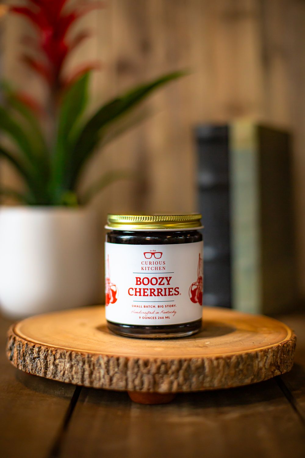 Curious Kitchen-New Riff Bourbon Boozy Cherries