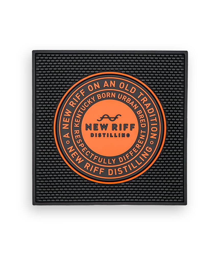 New Riff Circle Badge Bar Mat
