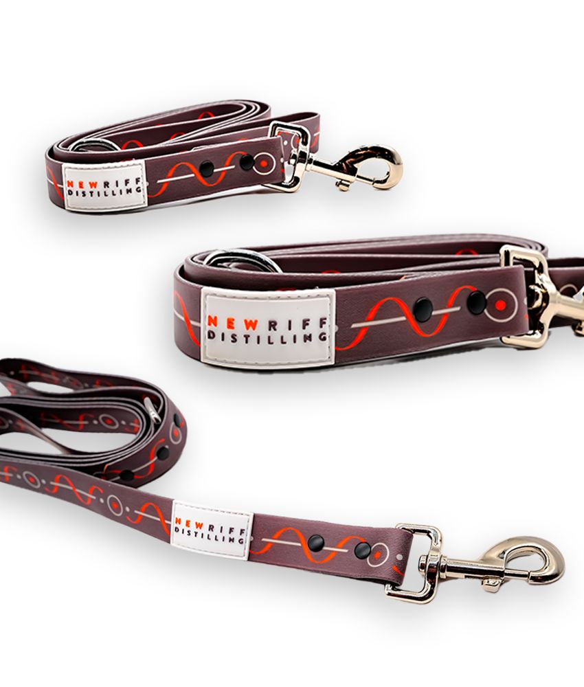 New Riff Branded Nylon 6ft Dog Leash