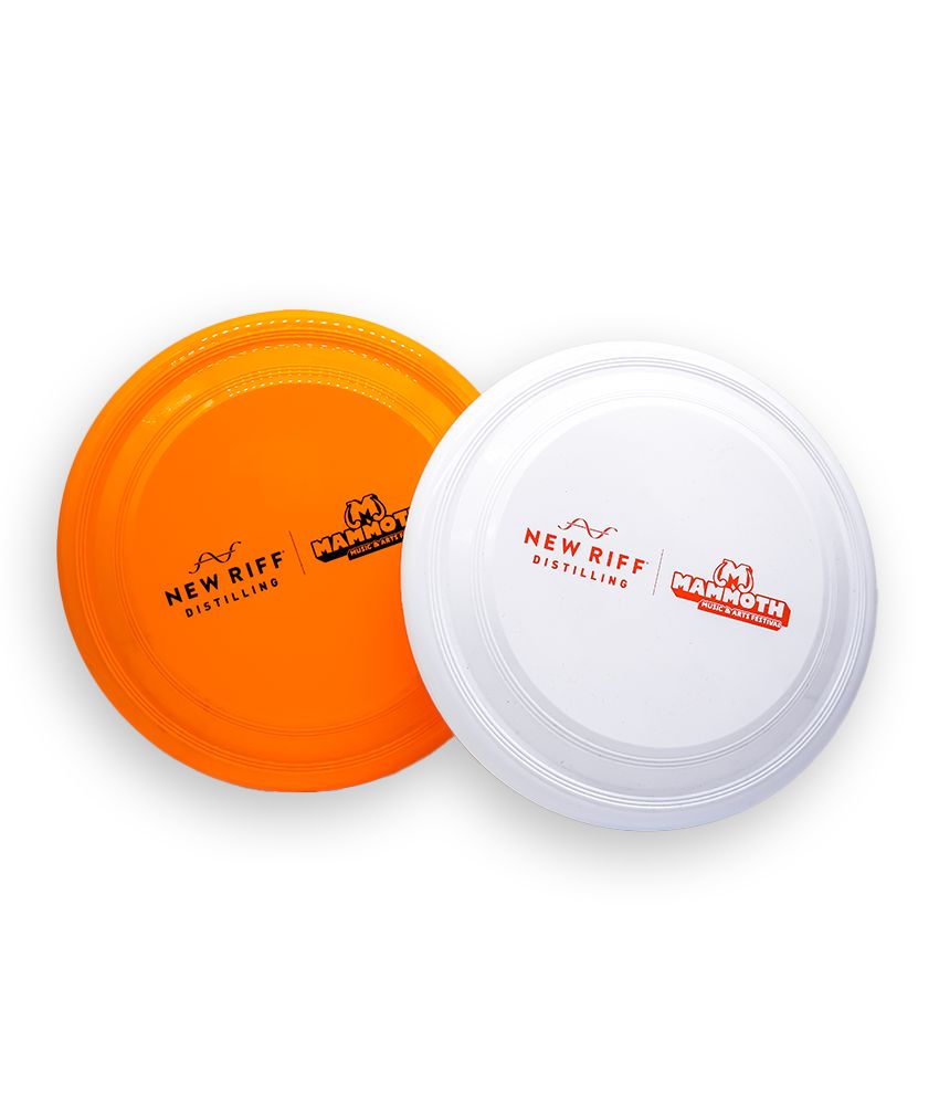 New Riff &amp; Mammoth Music Festival Frisbee