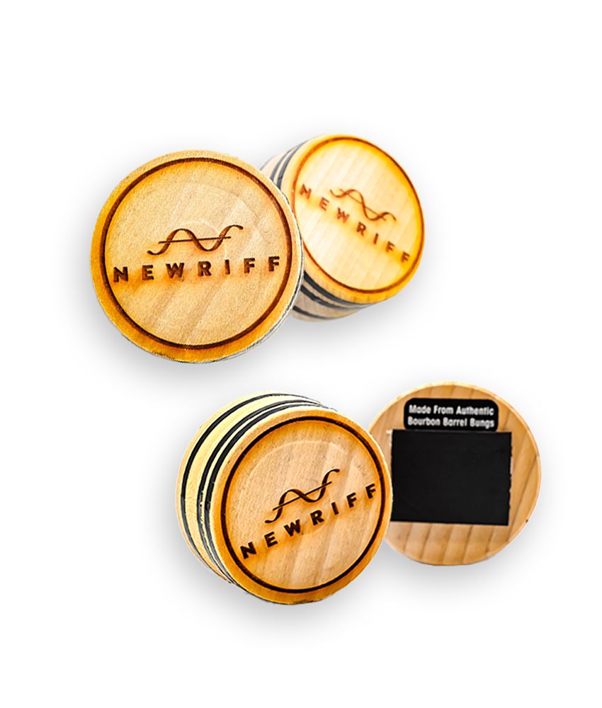 New Riff Logo Bung Magnet