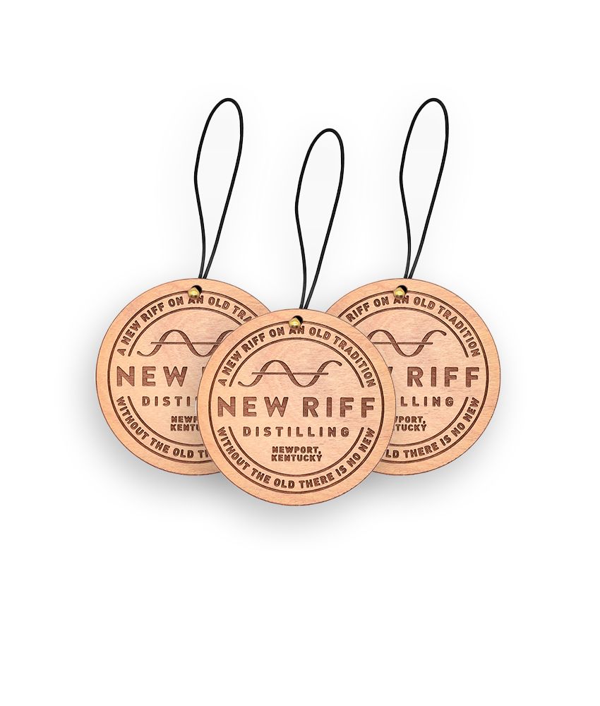 New Riff Circle Badge Ornament