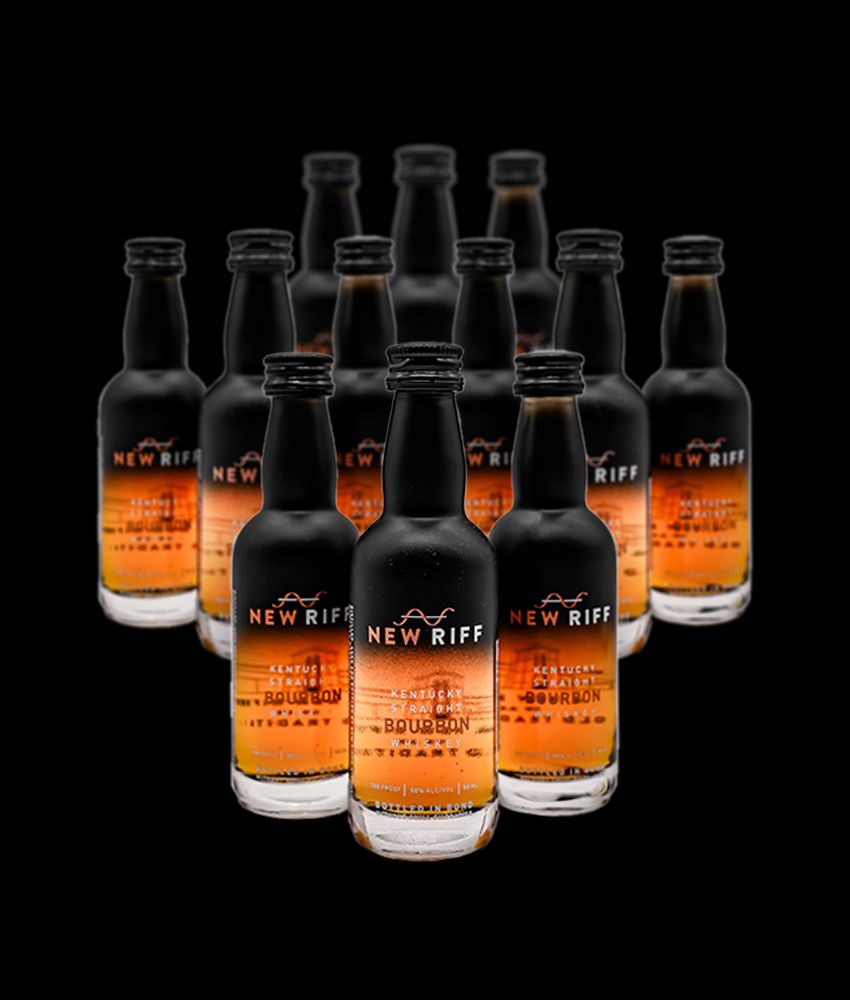New Riff Bourbon Mini 50ml 12pack Case
