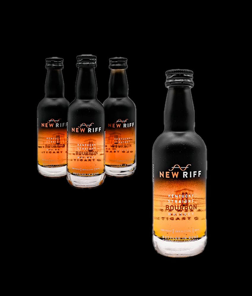 New Riff Bourbon Mini 50ml   (Single)