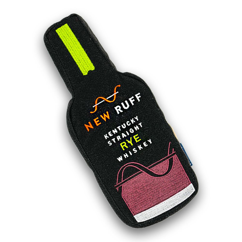 New Riff Bottle Dog Toy
