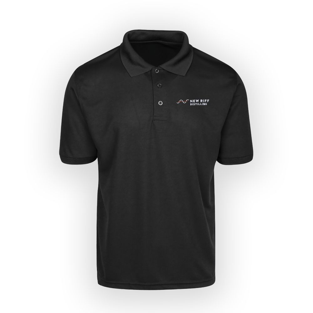 Logo Polo Shirt. (Black) Logo Polo Shirt. (Black)