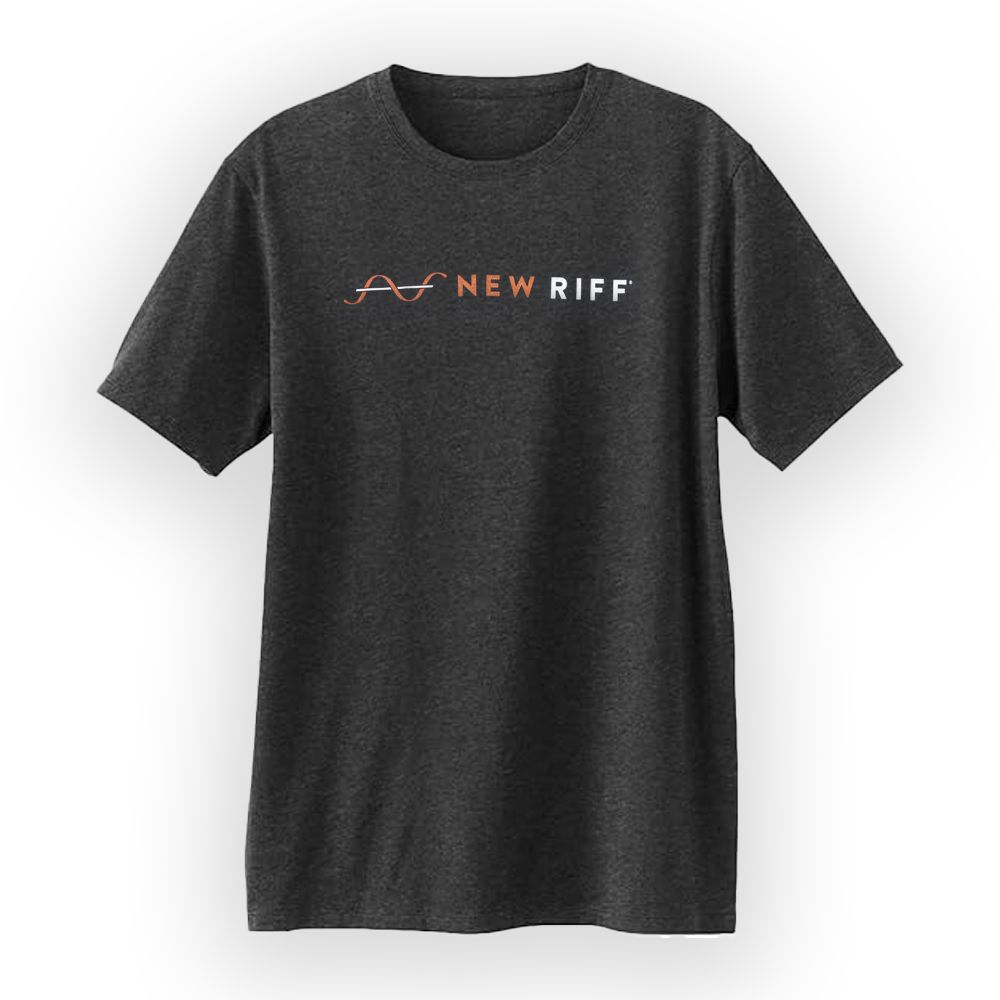 New Riff Logo T- Shirt (gray) New Riff Logo T- Shirt (gray)