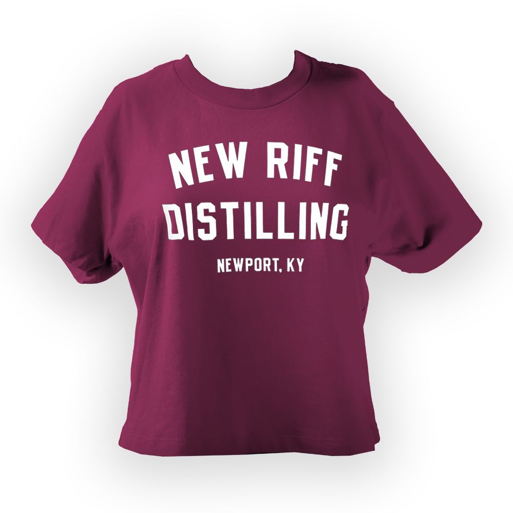 Women's Collegiate Crop Top Shirt Women's Collegiate Crop Top Shirt